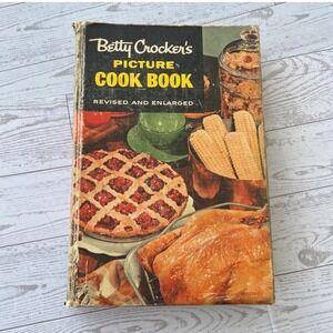 Betty Crocker's Picture Cook Book Revised Enlarged Vintage 1950s McGraw-Hill